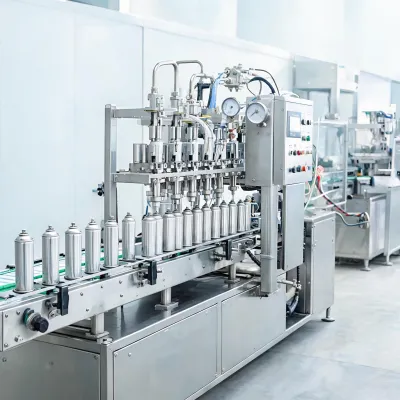 bag on valve aerosol filling machine